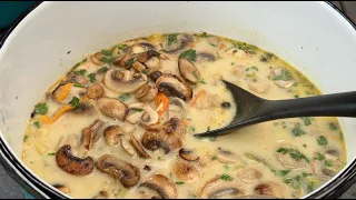 Zupa pieczarkowa w tym wydaniu to istna poezja smaku / Oddaszfartucha