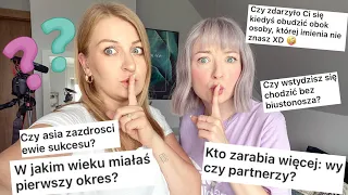 ODPOWIADAMY NA NIEWYGODNE PYTANIA 🙈 PIENIĄDZE, CHODZENIE BEZ STANIKA, ZAZDROŚĆ 🙈 PANNA JOANNA I RLM