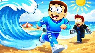 Tsunami Game in Roblox 