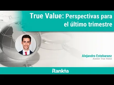 En el próximo webinar Alejandro Estebaranz, asesor del fondo True Value, hará un repaso de las perspectivas para el último trimestre y comentará las principales novedades en las carteras. Además, en el turno de preguntas responderá a todas las dudas de los asistentes.