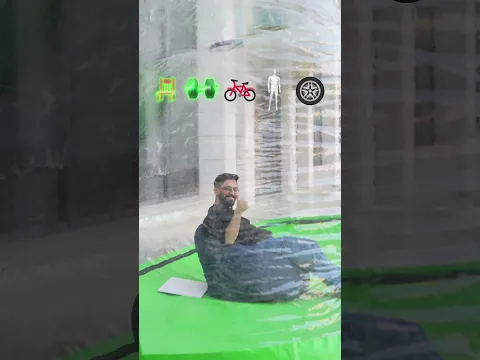 هل البالون يقدر يحمي الانسان ؟ 🚶🏻‍♂