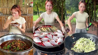 Amazing cooking deep fried fish with chili recipe