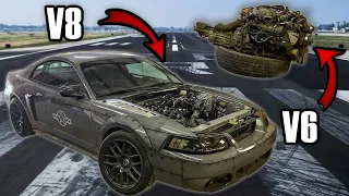 How to FULLY LS Swap a Mustang.. (Works for any car) (Start to finish)