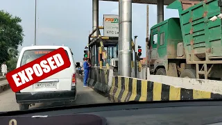 बहस की तो पीट देते है 💥 FASTAG Exposed 💥 Toll booth पर होरहा रोज कानून का उलंघन | @NitinGadkariOfficial