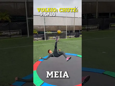 LANÇOU, VOLEIO no PULA-PULA 🎡⚽️