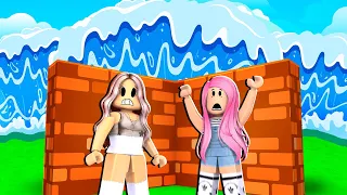 Roblox - CONSTRUA RÁPIDO PARA SOBREVIVER AO TSUNAMI ​⁠@familiamaffi