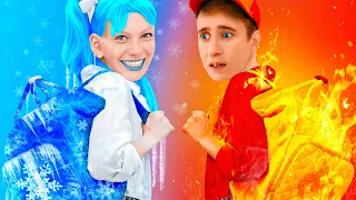 ¡Stacy y Diana Buscan a Artem Desaparecido! ¡El Ladrón Rico Secuestra a la Niña Pobre! 😱🔎