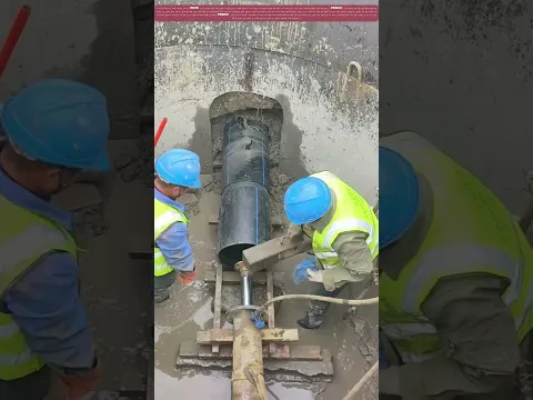 تحديث نظام الصرف PE500: استبدال الأنابيب بدقة في البنية التحتية البلدية