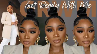 FULL GRWM | Hair + Makeup + Outfit + Perfume | Tamara Renaye