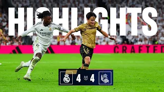 HIGHLIGHTS | Copa del Rey 24-25 | Vuelta - 1/2 | Real Madrid 4 - 4 Real Sociedad