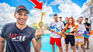 ΟΠΟΙΟΣ ΚΕΡΔΙΣΕΙ ΜΕΝΕΙ ΣΕ ΒΙΛΑ | YOUTUBERS NERF CHALLENGE
