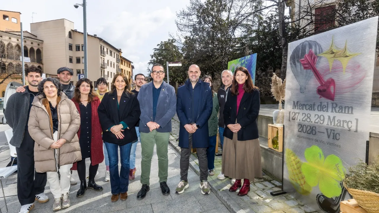 Vic presenta una nova edició del Mercat del Ram i el Congrés BIT