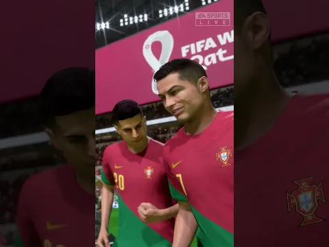 FIFA 23 - Cristiano Ronaldo Wins Portugal 2022 FIFA World Cup Final at Qatar