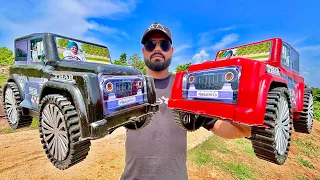 Mahindra THAR 4WD Off-roading Car Model Unboxing | Forest Review with Rain Fall | Die Cast |