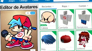 Creamos el PERFIL de BOYFRIEND (Friday Night Funkin) en ROBLOX !! | Rovi23 Roblox