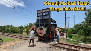 Vlog Perjalanan Show Burok Bintang Panorama Menuju Lokasi Hajat Tanpa Pake Mobil❗️