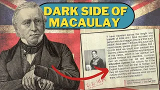 Dark Side of Lord Macaulay | #history #truth