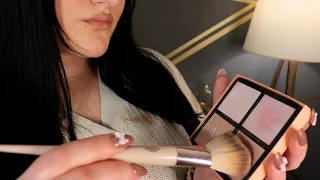 ASMR Makeup Session 🌸💄 Realistic Personal Attention for Sleep (layered sounds, no talking)