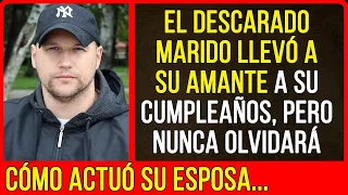Nadie podía esperar lo que hizo la esposa...