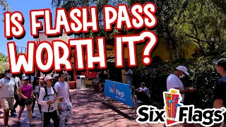 Is The Flash Pass Worth It At Six Flags Magic Mountain?
