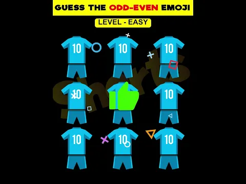 Find  Challenge : Find The Odd  Emoji ! | Find Puzzle | #shorts