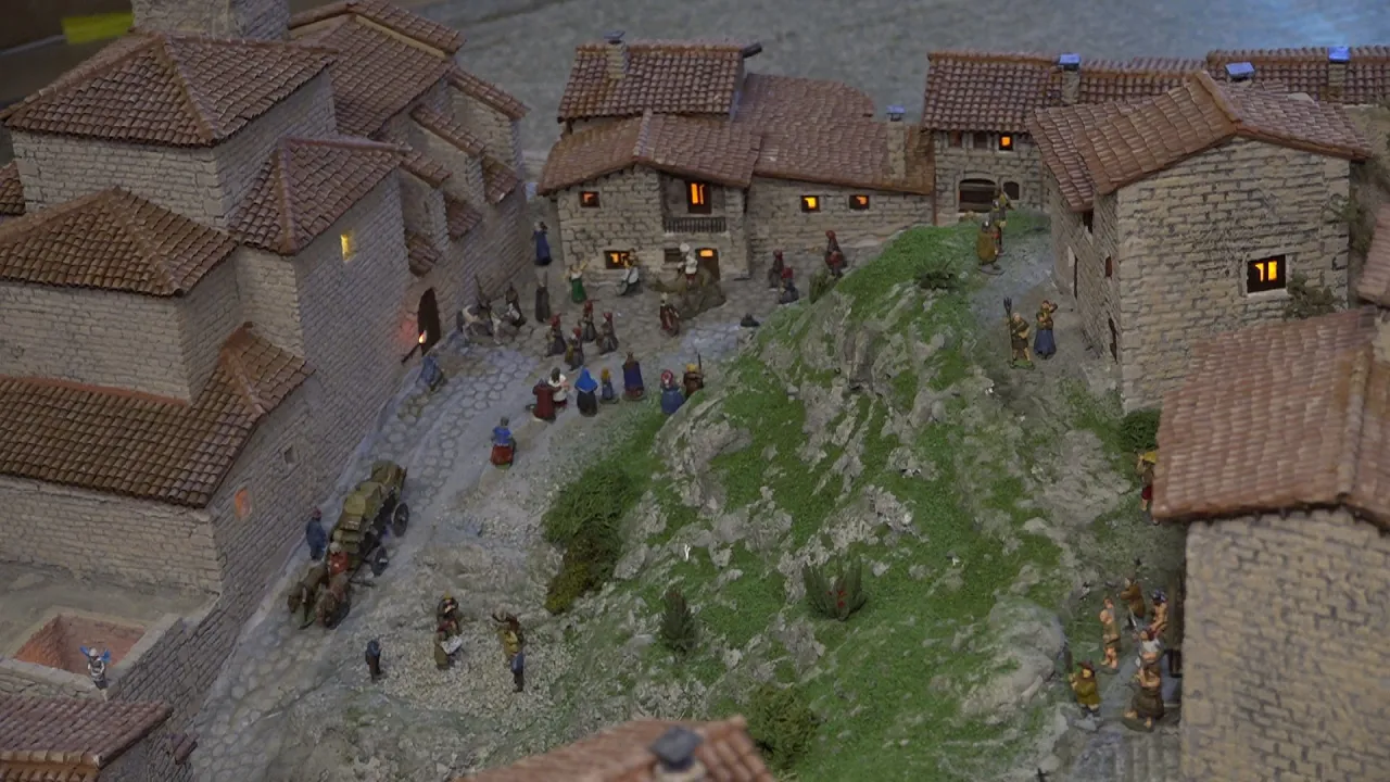 En marxa la desena Mostra de Pessebres de l’Associació de Veïns de Vic Nord