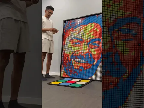 What happened while making a surprise gift for dad on his birthday?