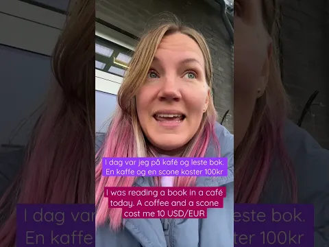 Pris for kafébesøk i Norge