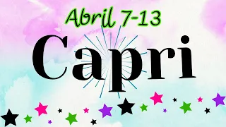 CAPRICORNIO♑ Si Esperas UN MILAGRO,  Aquí Lo Tienes!🍀 Tarot Abril