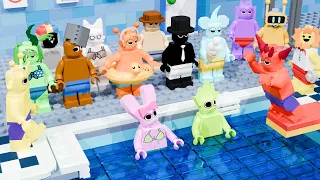 LEGO Sprunki Swimming Pool School