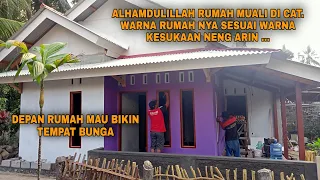 SUAMI MULAI CAT RUMAH | DI RUMAH NYA MAU DI BIKIN SERBA UNGU?!