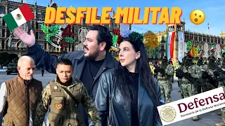 Mis papás quedaron IMPRESIONADOS con el Desfile Militar! NO LO PODIAN CREER! @defensamx1