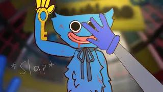 Player slaps Huggy {Poppy Playtime}