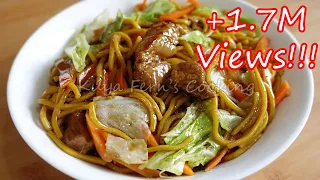 GANITO PALA DAPAT ANG PAGLULUTO NG MASARAP NA PANCIT BATO GUISADO!!! SOBRANG DALING PANCIT BICOL!!!