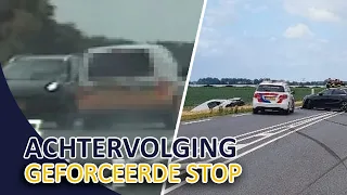 Achtervolging met geforceerde stop! | Spookrijden | Politie | Team Verkeer Midden-Nederland