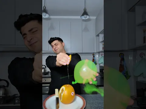 Փուչիկը Նարնջով պայթեցնելու Life Hack🎈