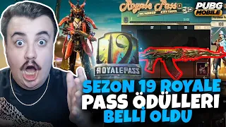 EN İYİ SEZON 19 ROYALE PASS ÖDÜLLERİ BELLİ OLDU PUBG Mobile