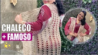 ❤️❤️ [TUTORIAL COMPLETO] CÓMO TEJER EL CHALECO MÁS BONITO DE YOUTUBE - YO TEJO CON LAURA CEPEDA ❤️❤️