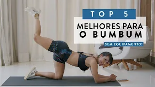 Top 5 exercícios para endurecer e aumentar glúteos em casa - Carol Borba