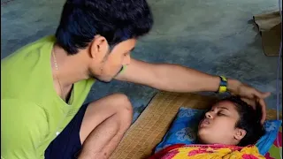 রিয়ার শরীর খুব  খারাপ খুব কষ্ট পাচ্ছে 😥😥😥