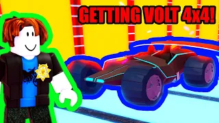 GETTING LEVEL 10 VOLT 4x4! | Roblox Jailbreak
