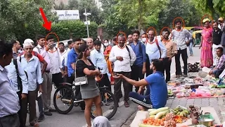 जब बॉयफ्रेंड को देखा सब्जी बेचते हुए, फिर जो हुआ वह देखो 😱👇 | Somesh Brijwasi |
