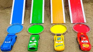 Ô tô đồ chơi: Xe đua Lightning McQueen đổi màu sắc - Kid studio