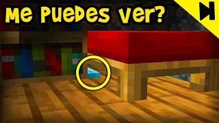 23 SOPRENDENTES Lugares para ESCONDERTE de tus Amigos en Minecraft