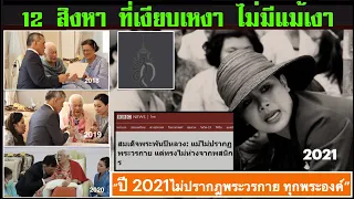 คลิปพิเศษ 12-08 :12 สิงหา 64  เกิดอะไรขึ้น ทำไมไม่ปรากฎพระวรกาย ทุกพระองค์ ?