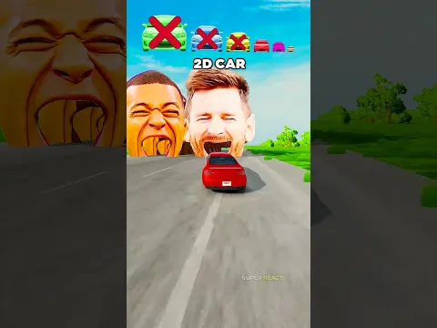 Big & Small Cars vs Yamal, Ronaldo, Messi, Mbappé trap