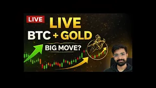 “LIVE: BTC Trading + Gold Analysis (No Fake Signals)”