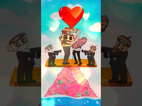 Help Love Ballerina Capuchina & Assassino Cappuccino | Yes or No? | Animation #brainrot #shorts