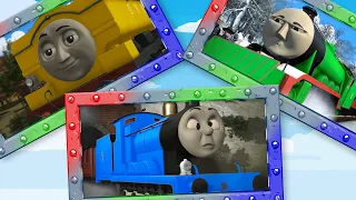 Thomas, James and Henry Have Lost Their Colors! - Thomas and Friends