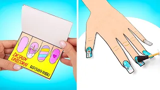 DIY Salon Kecantikan untuk Boneka Kertas
